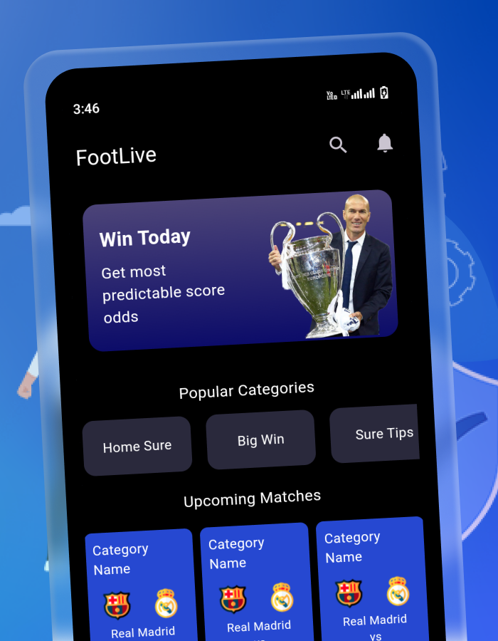 Footlive Live Football Scores, Football Score Fixtures & Results